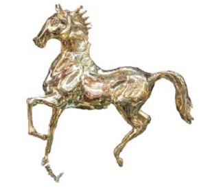 Brass Horses small- AZ008